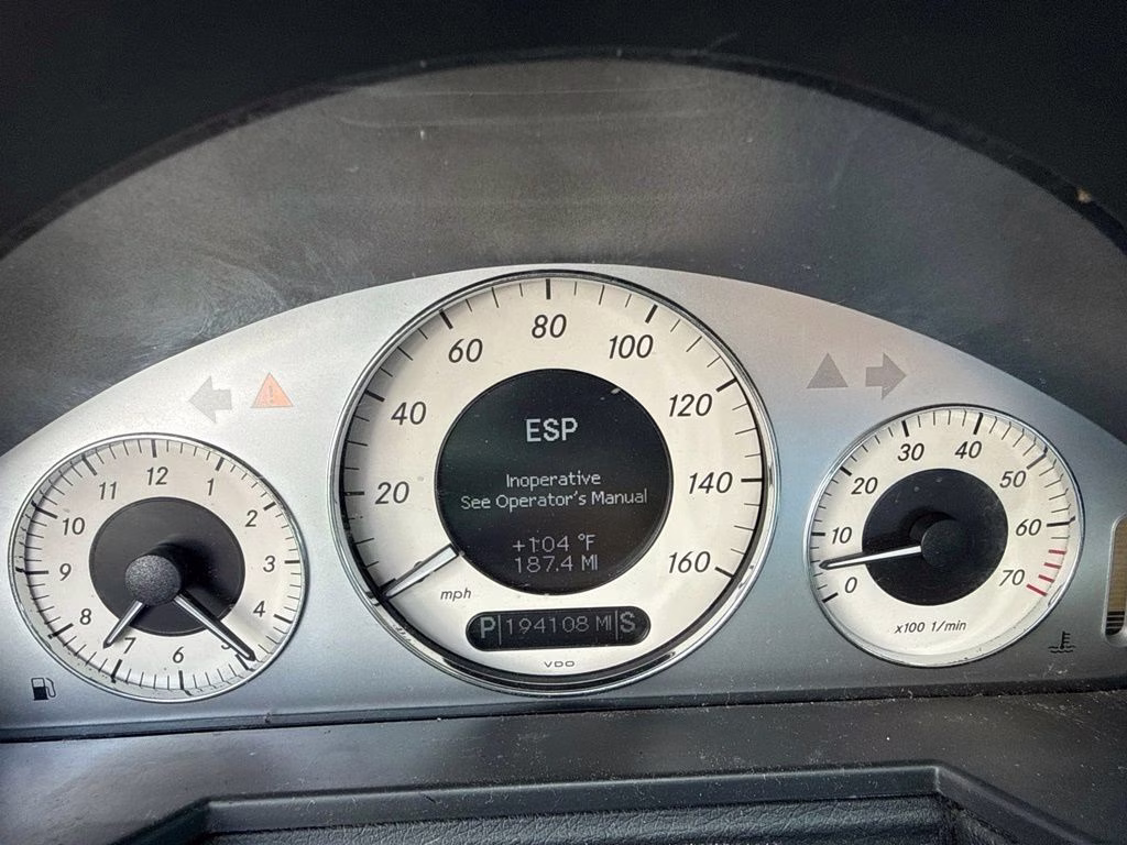 2008 Designo Mocha Black Mercedes-Benz E-Class E 350 RWD Sedan