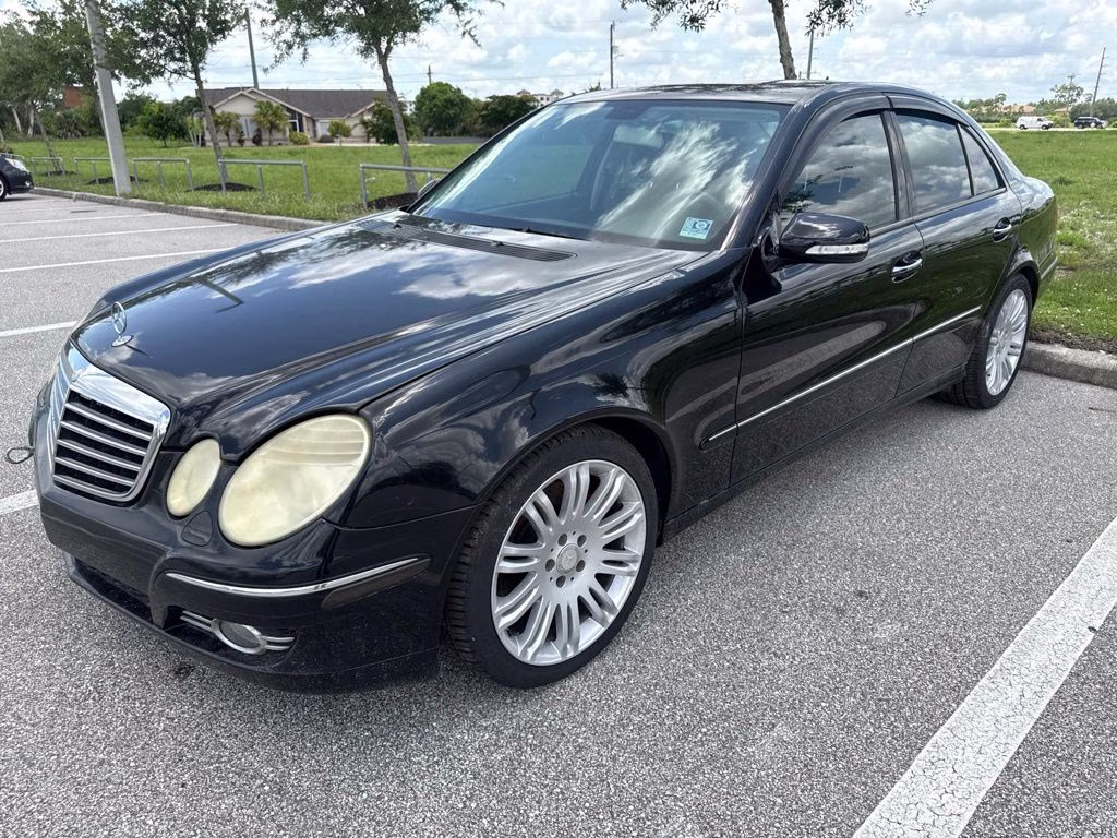 2008 Designo Mocha Black Mercedes-Benz E-Class E 350 RWD Sedan