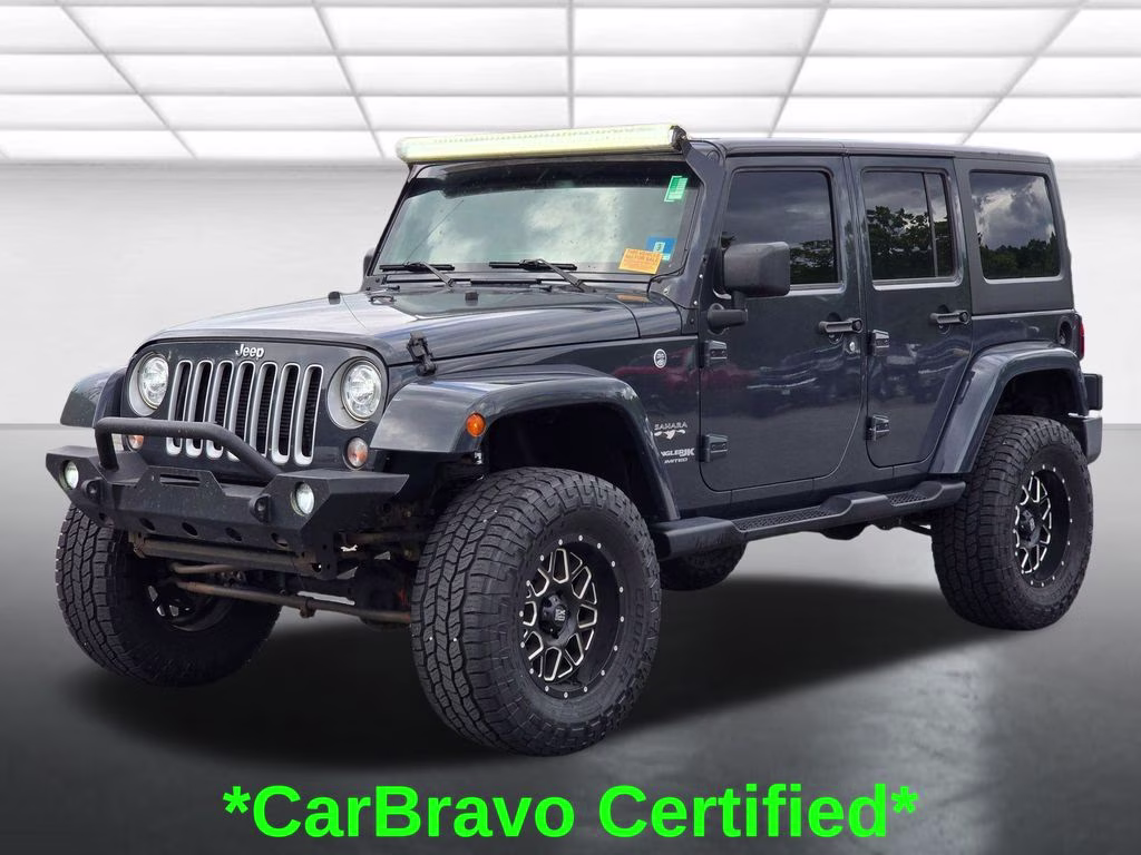 2018 Rhino Clearcoat Jeep Wrangler JK Unlimited Sahara 4X4 SUV