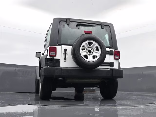 2017 Bright White Clearcoat Jeep Wrangler Unlimited Sport 4X4 SUV