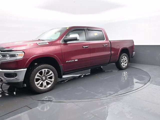 2020 Delmonico Red Pearlcoat Ram 1500 Laramie Longhorn 4X4 Truck