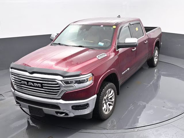2020 Delmonico Red Pearlcoat Ram 1500 Laramie Longhorn 4X4 Truck