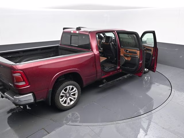 2020 Delmonico Red Pearlcoat Ram 1500 Laramie Longhorn 4X4 Truck