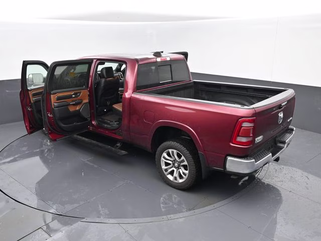 2020 Delmonico Red Pearlcoat Ram 1500 Laramie Longhorn 4X4 Truck