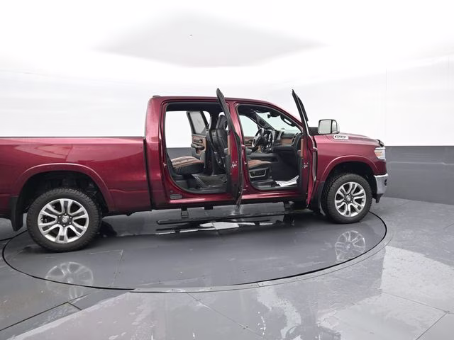 2020 Delmonico Red Pearlcoat Ram 1500 Laramie Longhorn 4X4 Truck