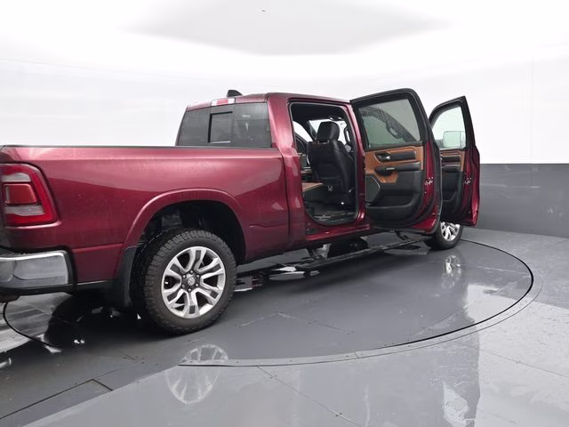 2020 Delmonico Red Pearlcoat Ram 1500 Laramie Longhorn 4X4 Truck