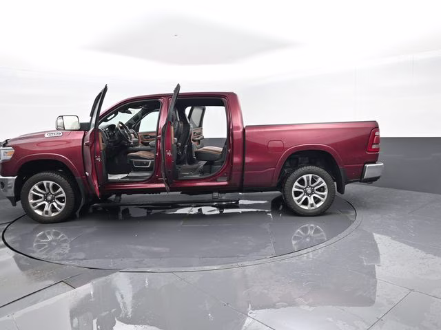 2020 Delmonico Red Pearlcoat Ram 1500 Laramie Longhorn 4X4 Truck