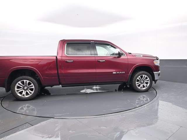 2020 Delmonico Red Pearlcoat Ram 1500 Laramie Longhorn 4X4 Truck