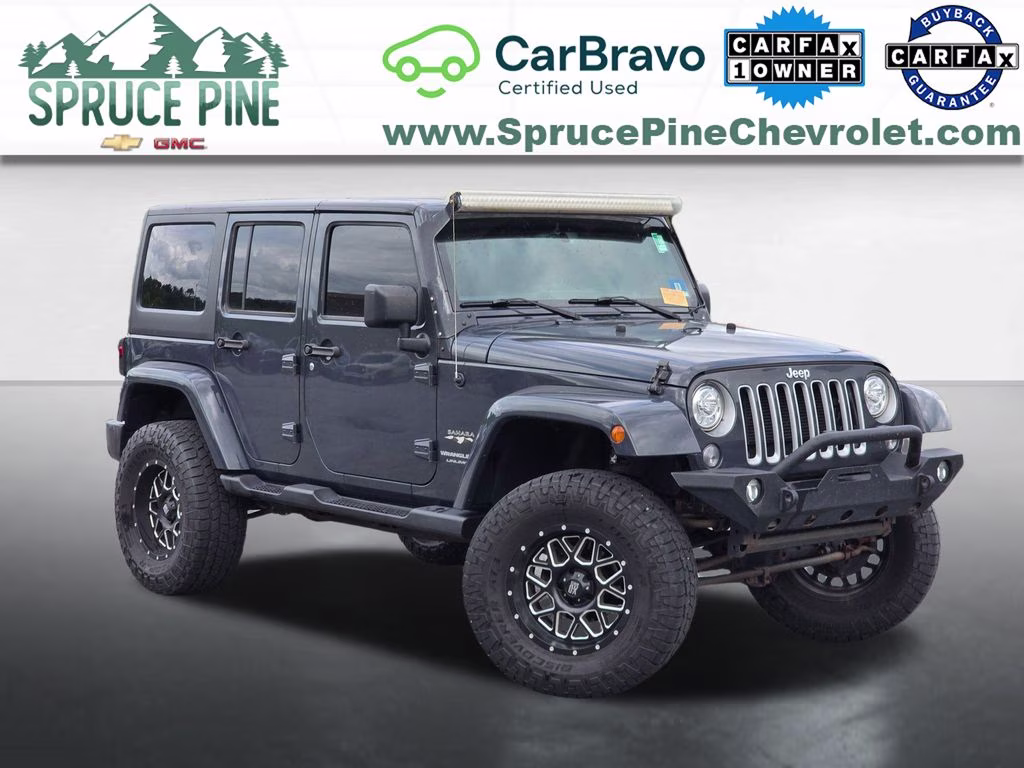 2018 Rhino Clearcoat Jeep Wrangler JK Unlimited Sahara 4X4 SUV