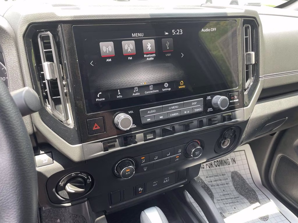 2026 Gun Metallic Nissan Frontier SV 4X4 Truck
