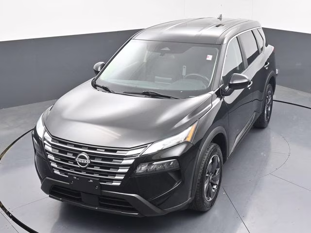 2024 Super Black Nissan Rogue SV AWD SUV