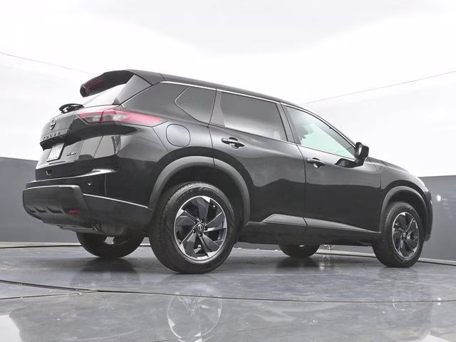 2024 Super Black Nissan Rogue SV AWD SUV