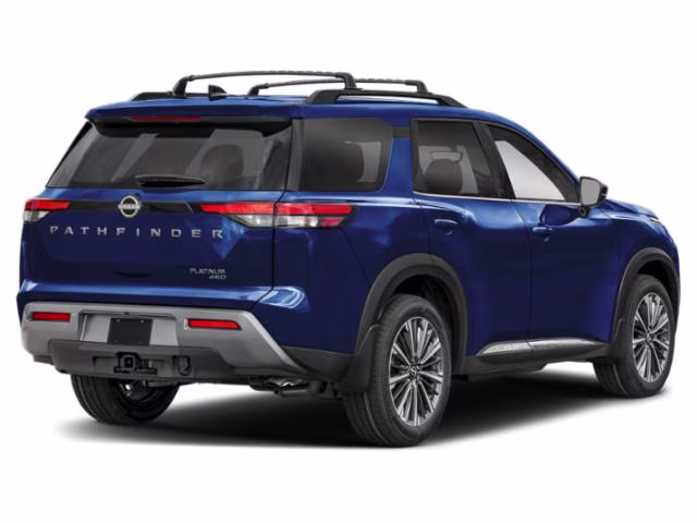 2026 Deep Ocean Blue Pearl Nissan Pathfinder Platinum FWD SUV