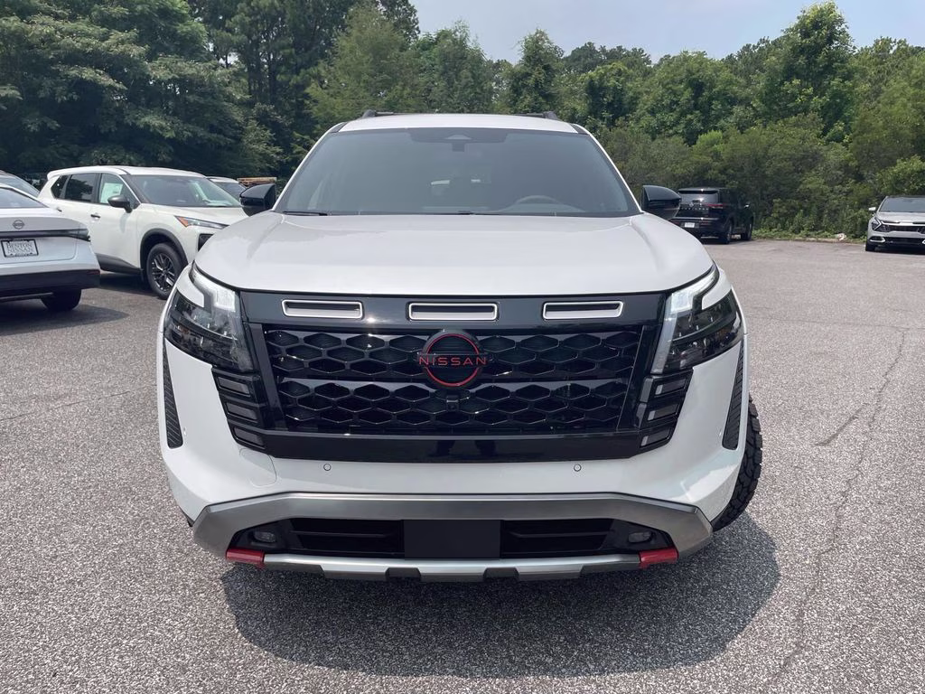 2026 Everest White Pearl Tricoat Nissan Pathfinder Rock Creek 4X4 SUV