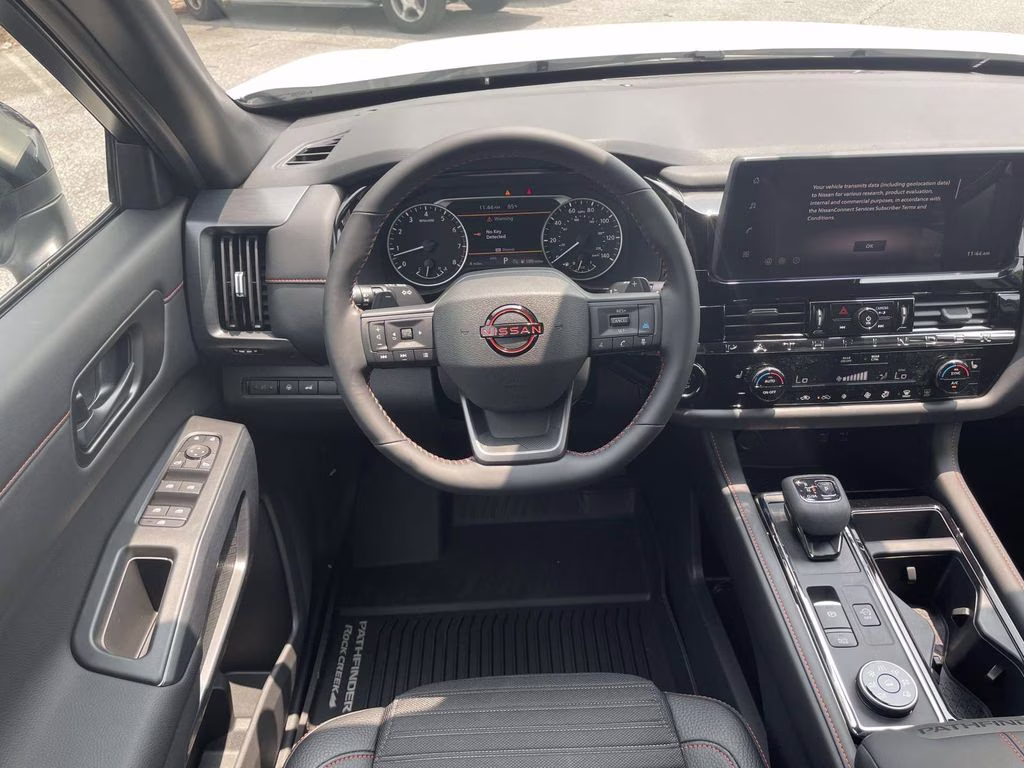 2026 Everest White Pearl Tricoat Nissan Pathfinder Rock Creek 4X4 SUV