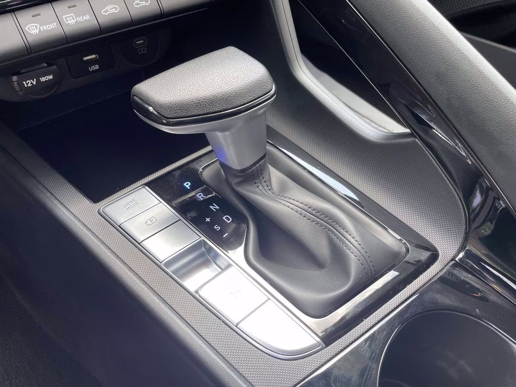 2025 Intense Blue Hyundai Elantra Hybrid Blue FWD Sedan