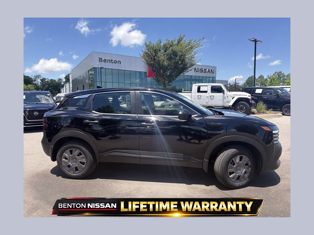 2026 Super Black Nissan Kicks S FWD SUV