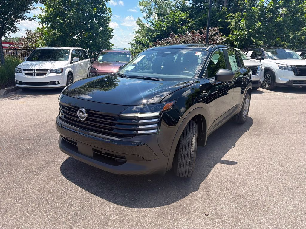 2026 Super Black Nissan Kicks S FWD SUV