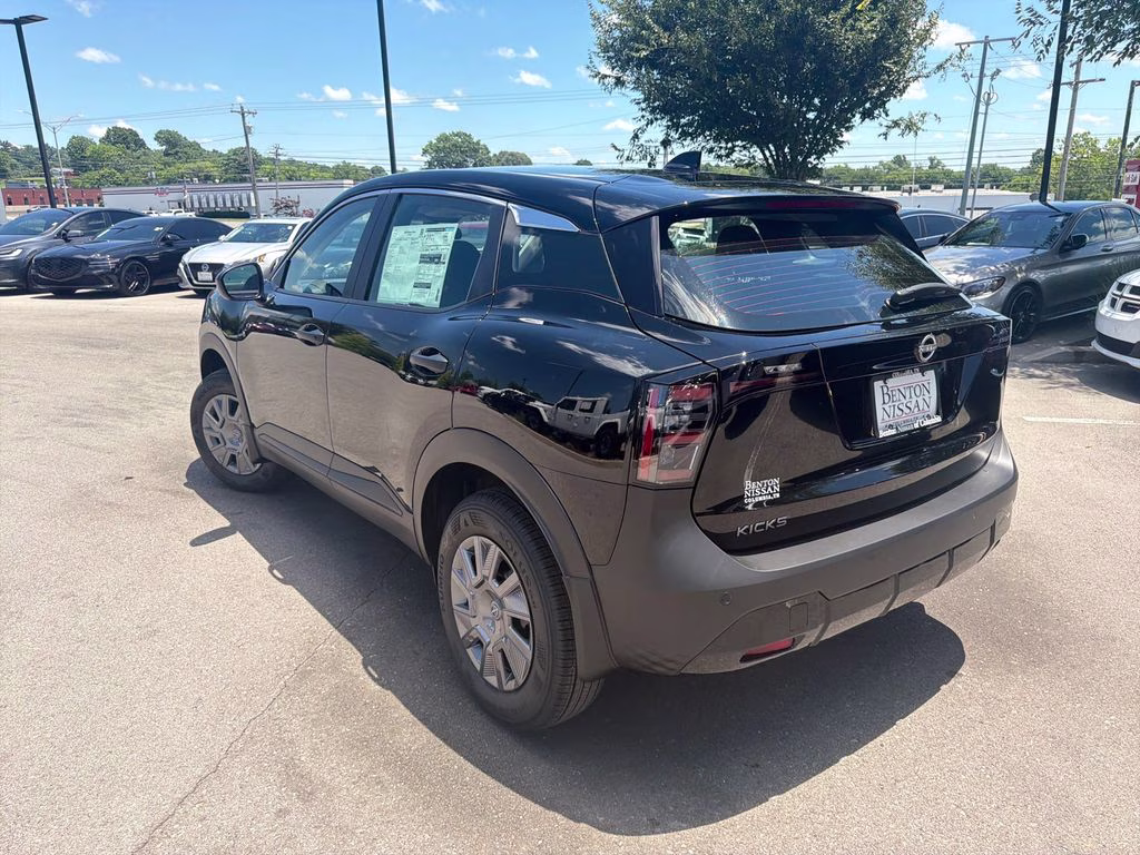 2026 Super Black Nissan Kicks S FWD SUV