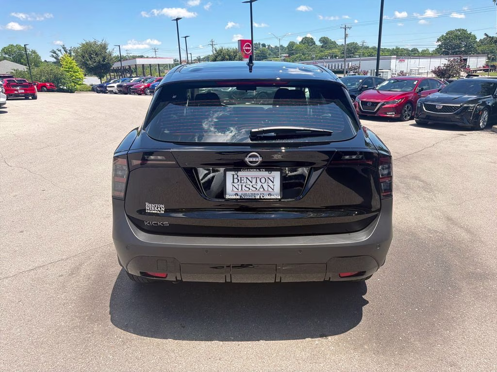 2026 Super Black Nissan Kicks S FWD SUV