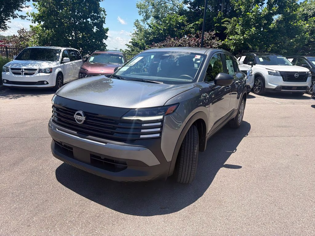 2026 Gun Metallic Nissan Kicks S FWD SUV