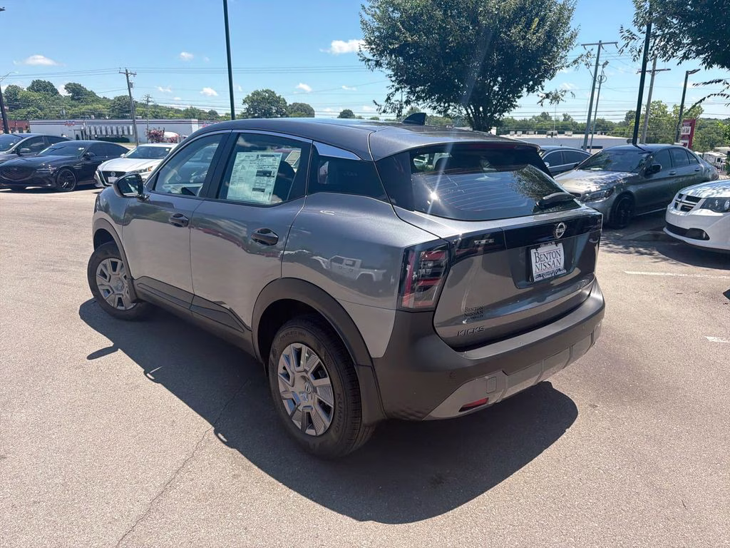 2026 Gun Metallic Nissan Kicks S FWD SUV