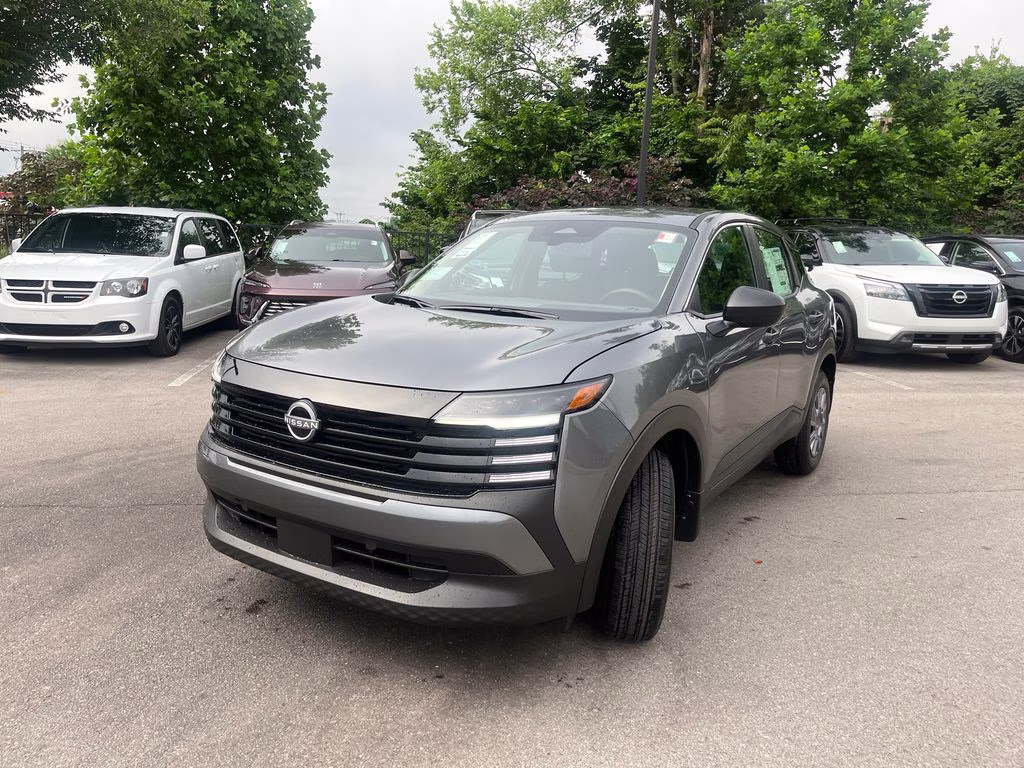 2026 Gun Metallic Nissan Kicks S FWD SUV