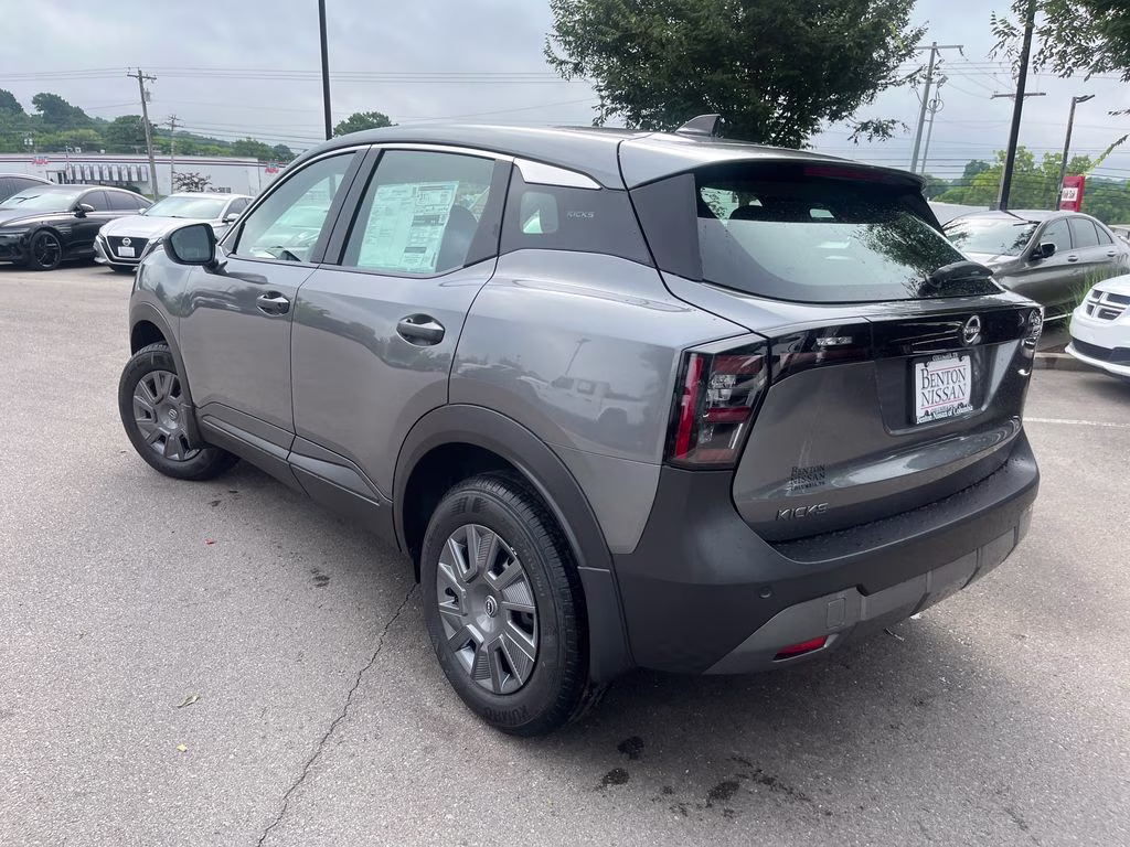 2026 Gun Metallic Nissan Kicks S FWD SUV