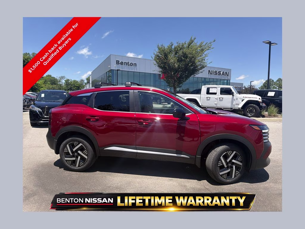 2026 Scarlet Ember Tintcoat Nissan Kicks SV FWD SUV