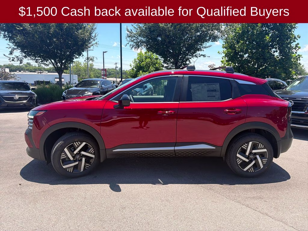 2026 Scarlet Ember Tintcoat Nissan Kicks SV FWD SUV