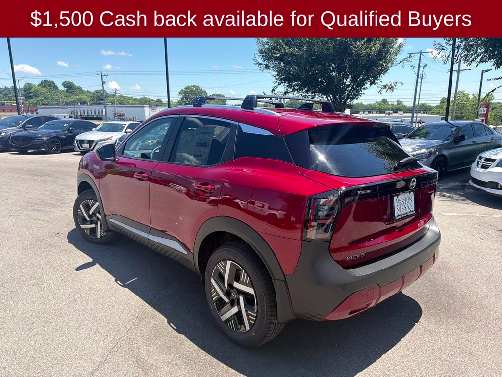 2026 Scarlet Ember Tintcoat Nissan Kicks SV FWD SUV