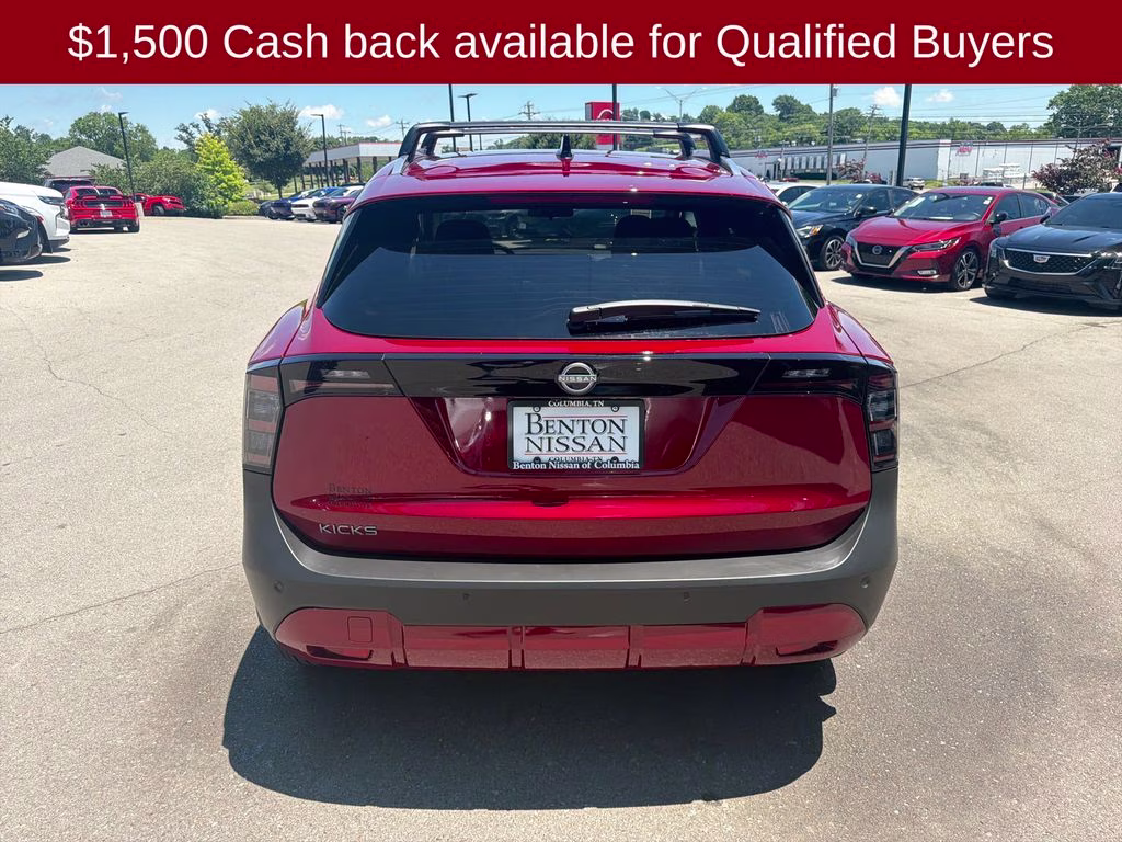 2026 Scarlet Ember Tintcoat Nissan Kicks SV FWD SUV