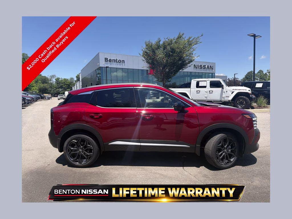 2026 Scarlet Ember Tintcoat Nissan Kicks SR FWD SUV