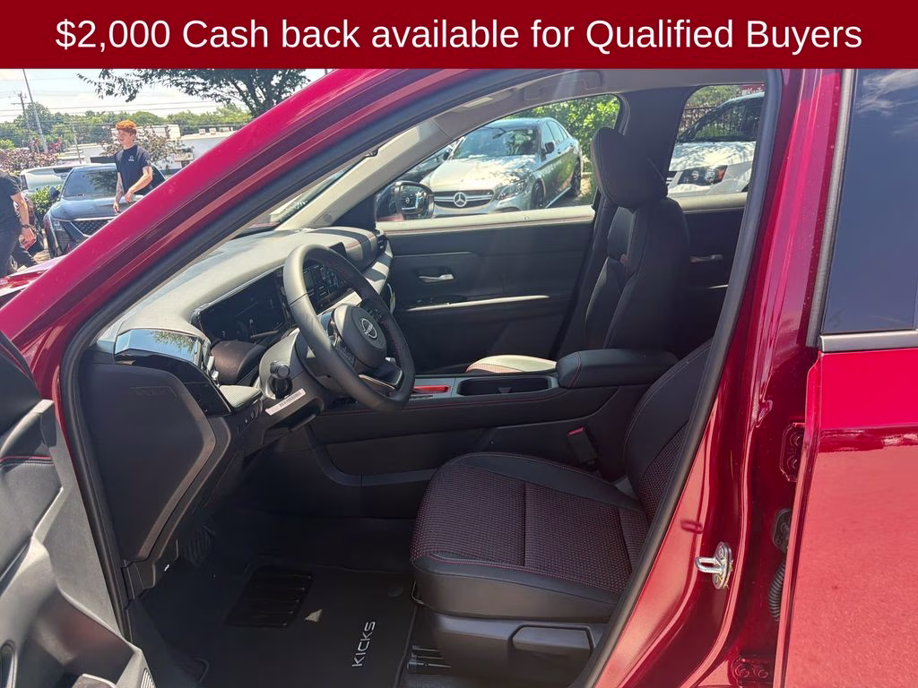2026 Scarlet Ember Tintcoat Nissan Kicks SR FWD SUV