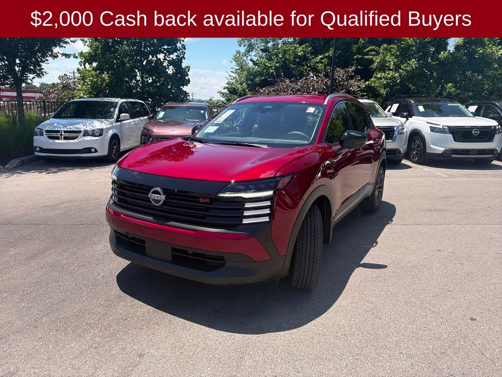 2026 Scarlet Ember Tintcoat Nissan Kicks SR FWD SUV
