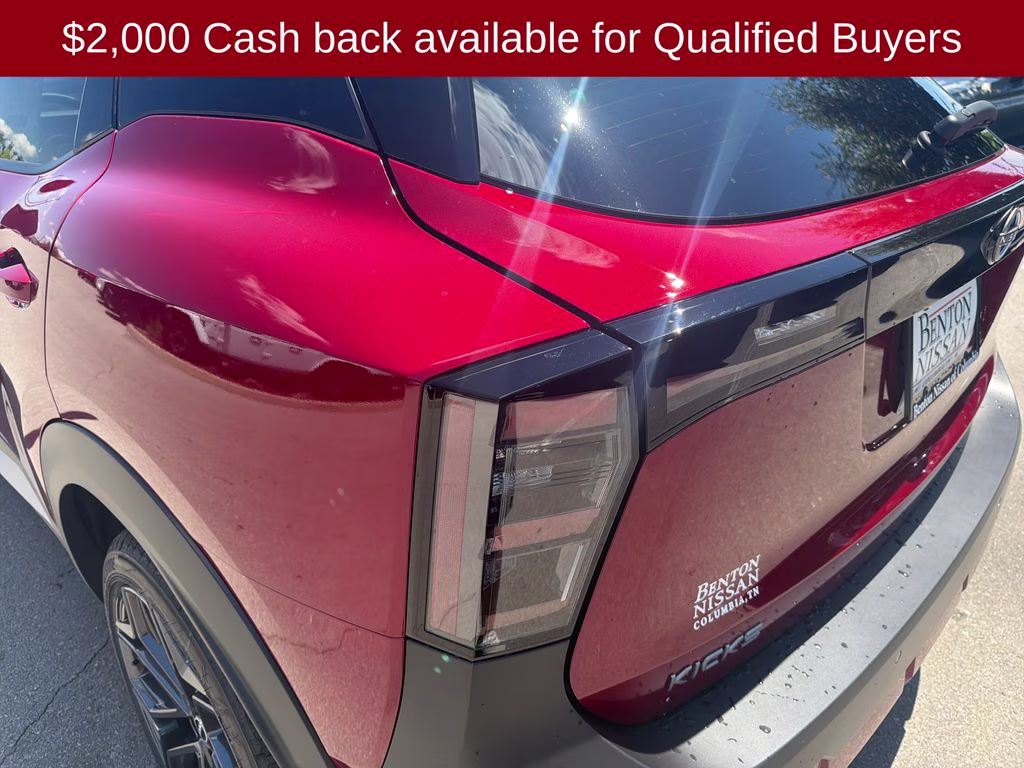2026 Scarlet Ember Tintcoat Nissan Kicks SR FWD SUV