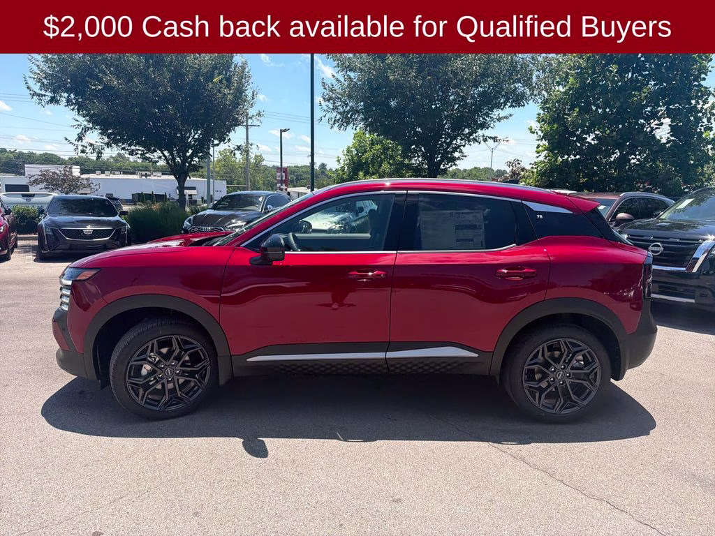 2026 Scarlet Ember Tintcoat Nissan Kicks SR FWD SUV