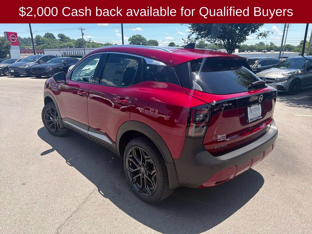 2026 Scarlet Ember Tintcoat Nissan Kicks SR FWD SUV