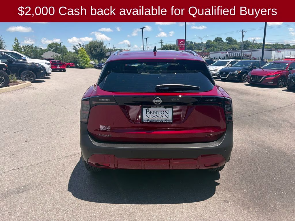 2026 Scarlet Ember Tintcoat Nissan Kicks SR FWD SUV