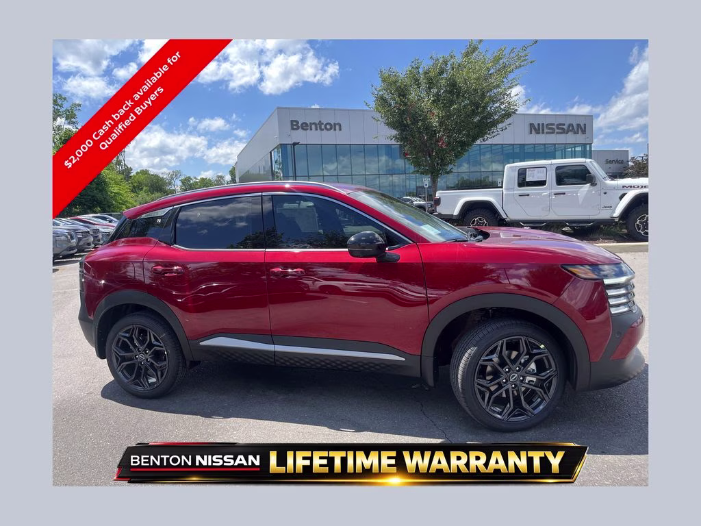 2026 Scarlet Ember Tintcoat Nissan Kicks SR FWD SUV