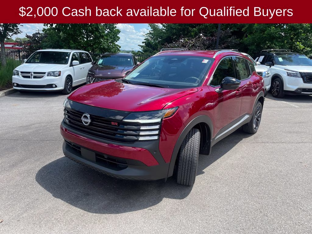 2026 Scarlet Ember Tintcoat Nissan Kicks SR FWD SUV