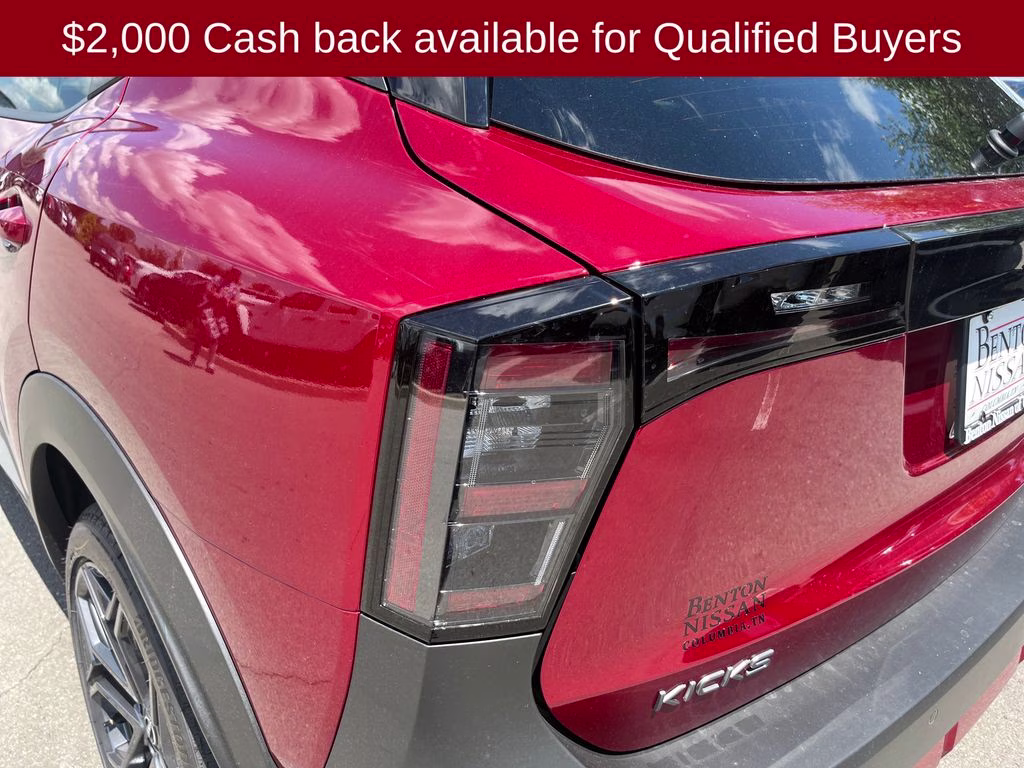 2026 Scarlet Ember Tintcoat Nissan Kicks SR FWD SUV