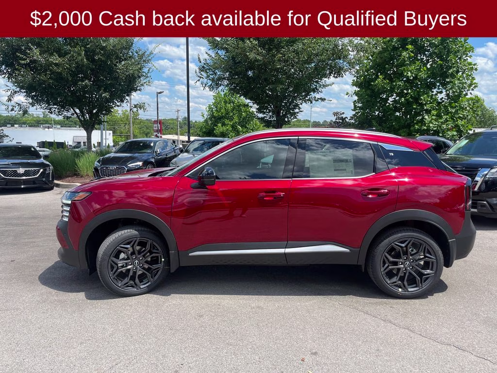2026 Scarlet Ember Tintcoat Nissan Kicks SR FWD SUV