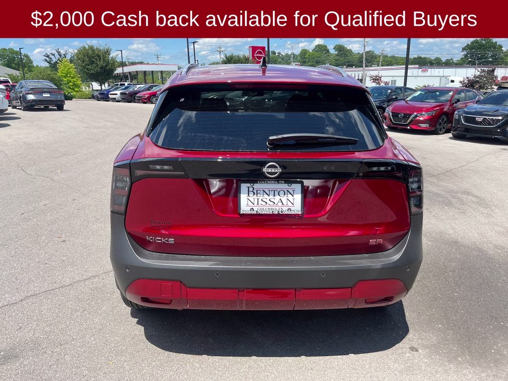 2026 Scarlet Ember Tintcoat Nissan Kicks SR FWD SUV