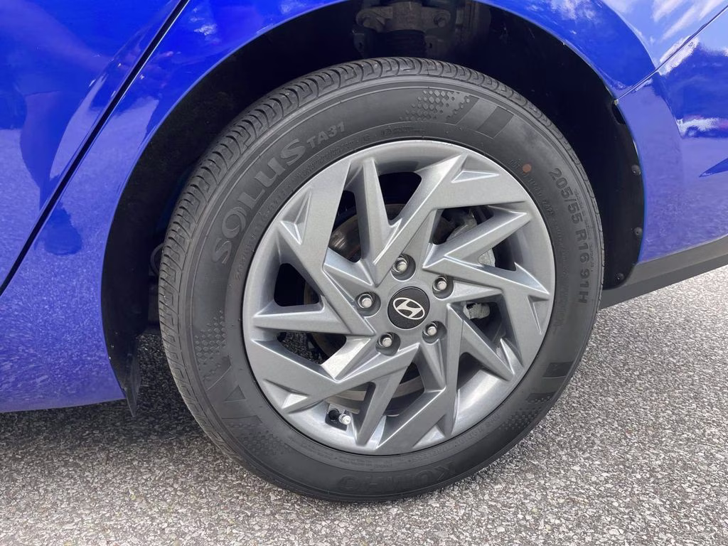 2025 Intense Blue Hyundai Elantra Hybrid Blue FWD Sedan