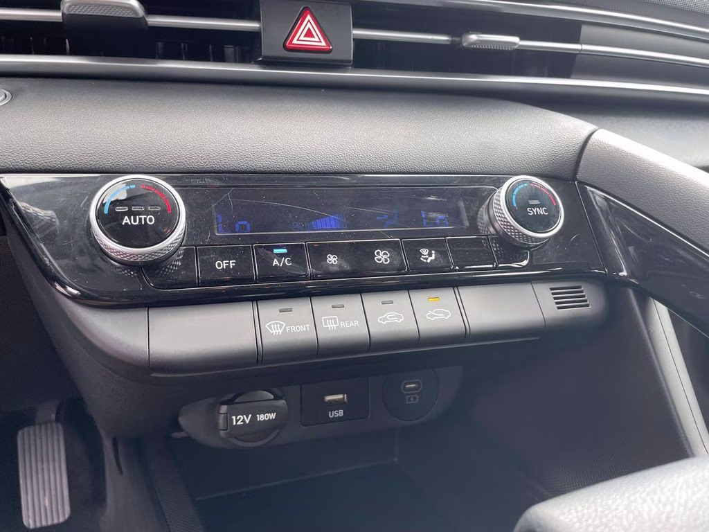 2025 Intense Blue Hyundai Elantra Hybrid Blue FWD Sedan