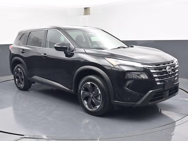 2024 Super Black Nissan Rogue SV AWD SUV