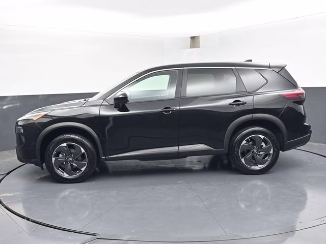 2024 Super Black Nissan Rogue SV AWD SUV