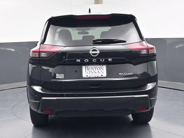 2024 Super Black Nissan Rogue SV AWD SUV