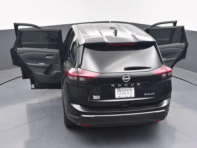 2024 Super Black Nissan Rogue SV AWD SUV